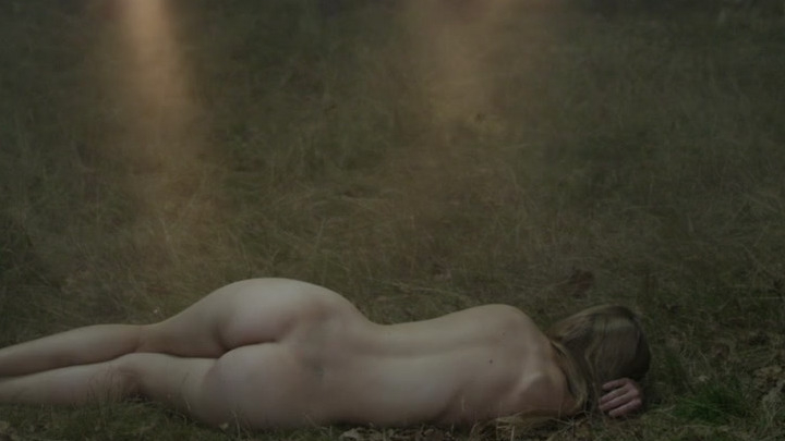 Naked Girl from Naked Naked. Butt, flashlights, forest. 784907