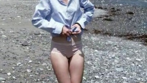 Sexiest Scenes of Miranda from Backgammon. Sexy, Underwear, clothed guy, on beach. 785213