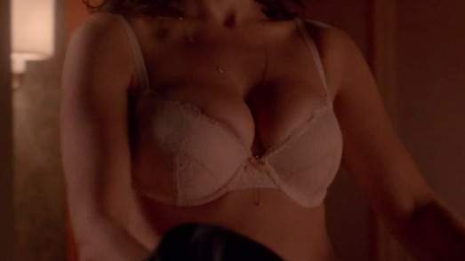 Sexiest Emily Swallow Scene in How to Get Away with Murder. Sexy, Underwear, brunette, cleavage in bra. 785659