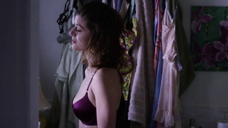 Sexiest Priscilla Faia Scene in You Me Her. Underwear, SFW, bathroom. 786583