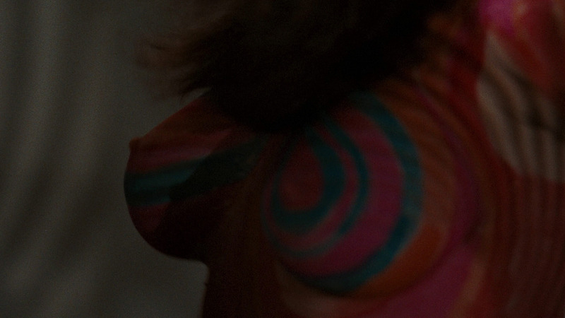 Joyce Mandel Naked as Go-Go Dancer. Breasts, body paint, close up. 786267