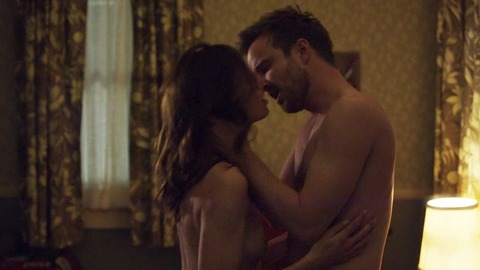 Hottest Michelle Monaghan Scene in The Path. Sexy, brunette, censored nipple. 787976