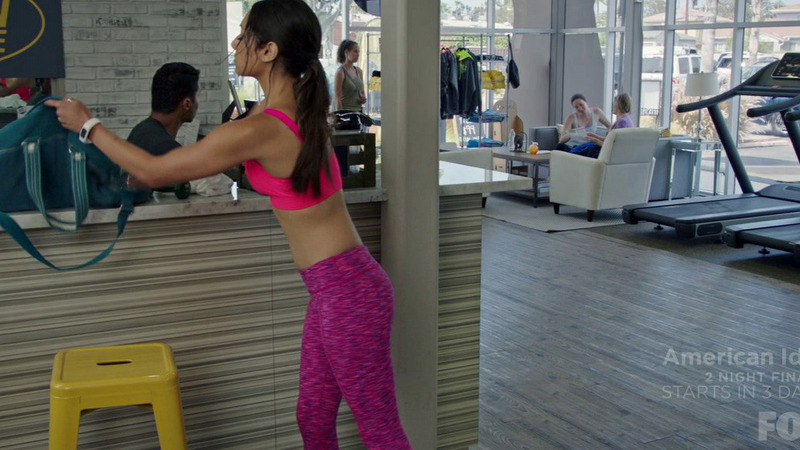 Hottest Meaghan Rath Scene in Cooper Barrett's Guide to Surviving Life. Underwear, gym, pink sports bra. 786764
