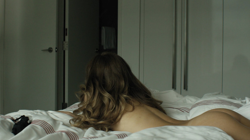Nudes of Christine Reade from The Girlfriend Experience. Butt, brunette, laying on bed. 796146