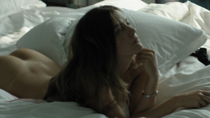 Riley Keough Naked as Christine Reade. Butt, brunette, clothed male nude female. 796143
