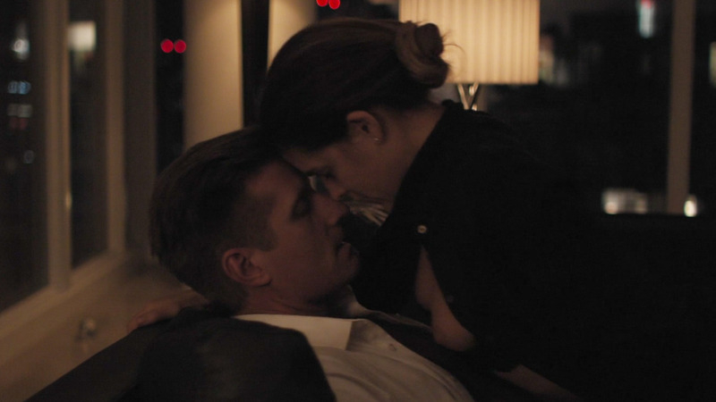 Riley Keough Naked as Christine Reade. Breasts, brunette, left breast. 796149