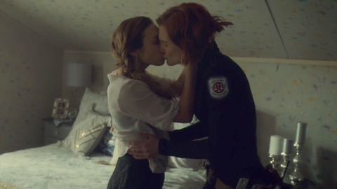 Sexiest Waverly Earp Scenes. Lesbian, Sexy, SFW, bedroom. 815914