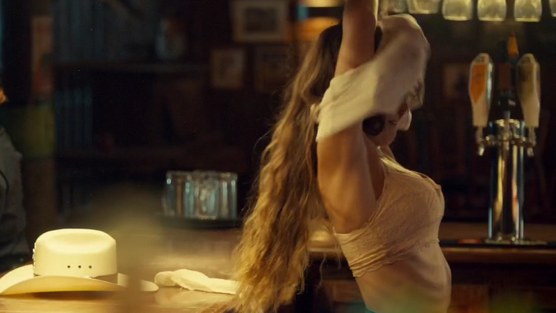 Sexiest Scenes of Waverly Earp from Wynonna Earp. Underwear, bar, brunette. 787307