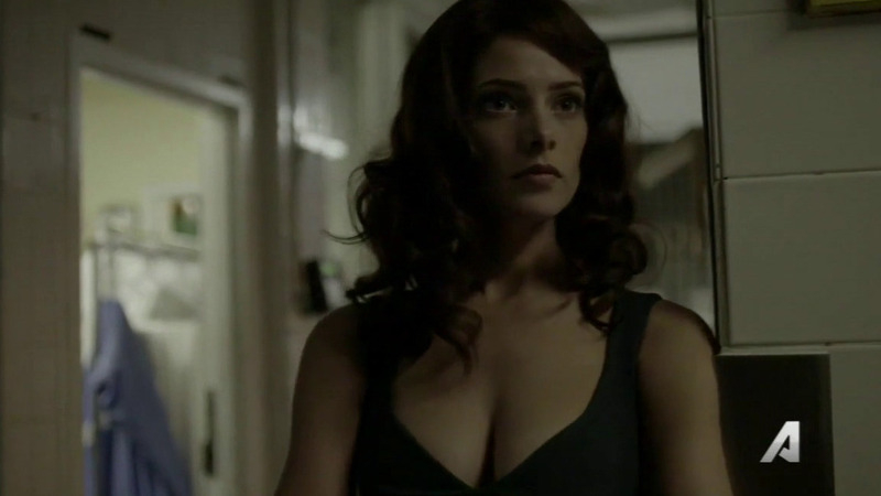 Rogue's Sexiest Scenes with Ashley Greene. Sexy, black dress, brunette. 790494