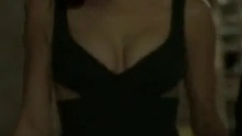 Sexiest Ashley Greene Scene in Rogue. Sexy, black dress, brunette. 790495