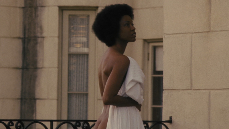 Zoe Saldana Naked as Nina Simone. Butt, afro, balcony. 797847