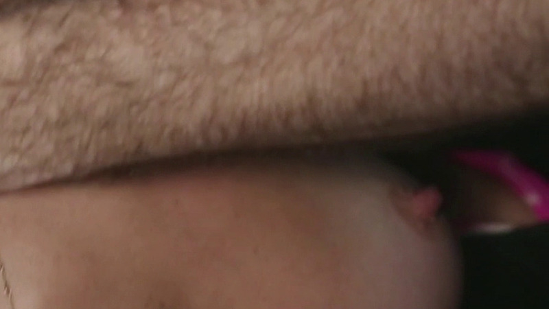 Jill di Donato Naked as Victim #1. Breasts, being choked, black bra. 788421