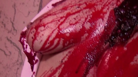 n/a from Joe Vampire Naked. Breasts, bloody, close up. 789359