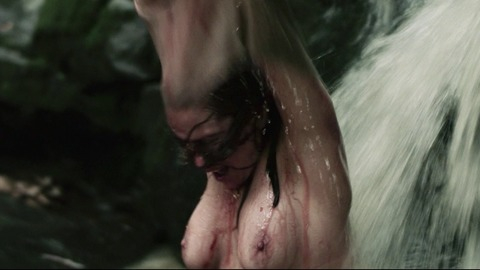 Juliet Reeves Naked as Grace 1 / Grace 2 / Grace 3. Breasts, bloody breasts, outdoors. 791115