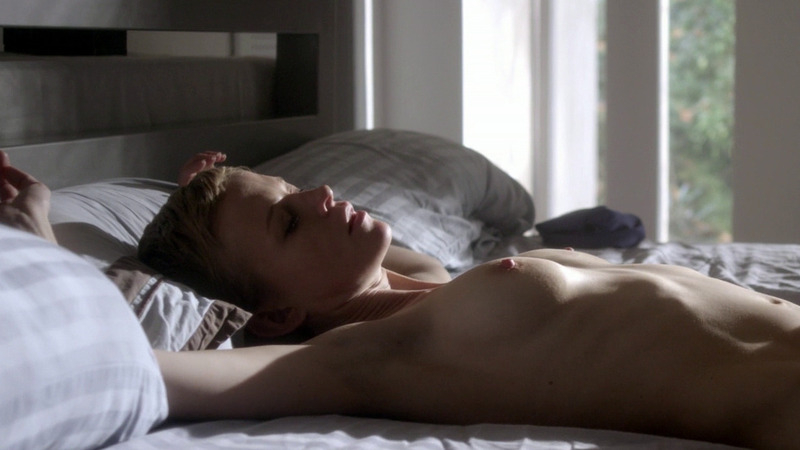 Constance Brenneman Naked as Linda Raines. Breasts, Sexy, laying in bed, laying on back. 790389