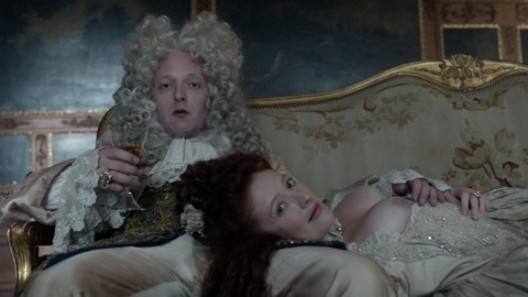 Anne Sofie Reventlow from Satisfaction 1720 Naked. Breasts, Victorian era, breasts hanging out. 791045