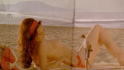 Despina Mirou Nude as Girl in Photo. Bikini, Breasts, beach, laying out. 791702