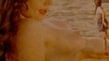Despina Mirou Naked in Uranya. Bikini, Breasts, beach, laying out. 791701
