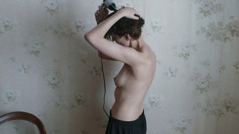 Alba Rohrwacher in Sworn Virgin (2015) Breasts Breasts Drying Hair 794280