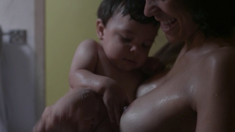 Samantha Castillo in Bad Hair (2013) Breasts Close Up Wet Breasts 794638