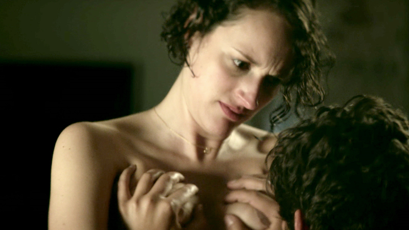 Sexiest Phoebe Waller-Bridge Scene in Fleabag. Sexy, brunette, cleavage. 795343