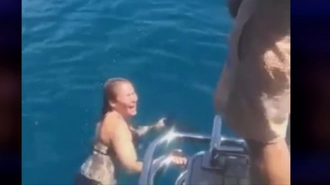 Hottest Herself Scenes. Bikini, blue bikini, boat. 822369