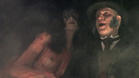 Cameron Gagne Naked in Creature Feature. Breasts, blood, fireside. 796519
