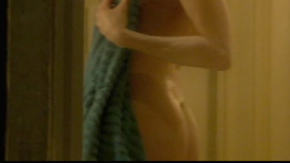 Renée Zellweger Naked in The Whole Truth. Butt, face hidden, modesty patch. 800533