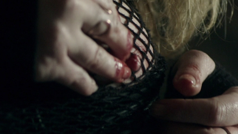 Natasha Lyonne Nude in Antibirth. Breasts, black bra, bloody fingers. 806638