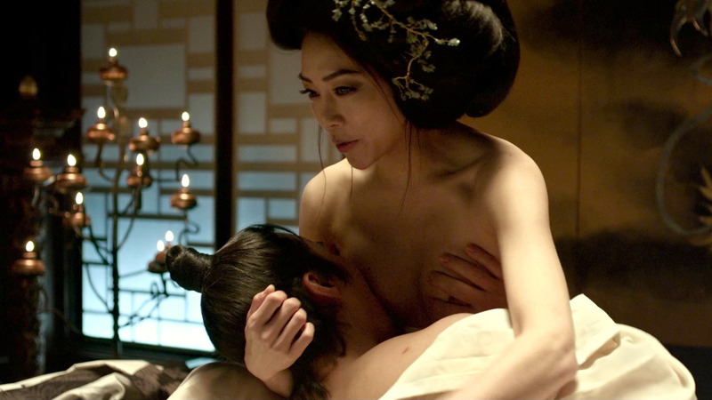 Cha Ji-Yeon Nude in The Treacherous. Sexy, Breasts, Asian, black hair. 797710