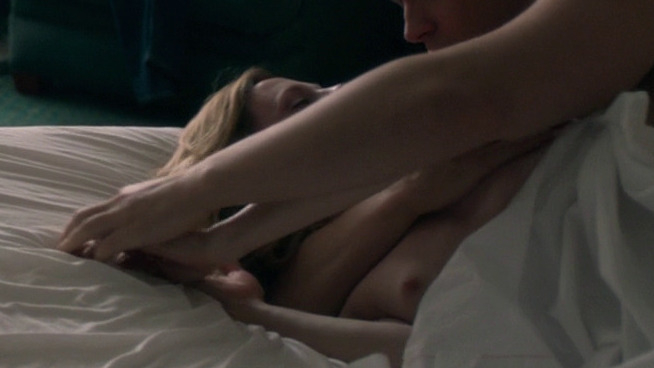 Amy Hargreaves Naked in How He Fell in Love. Breasts, bedroom, hugging. 798049
