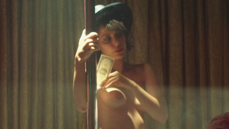 Nudes of Dancer from Happy Birthday. Breasts, cowboy hat, gold curtains. 797874