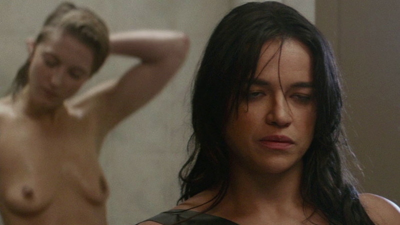Caitlin Gerard Naked in The Assignment. Breasts, blonde, getting out of shower. 808129