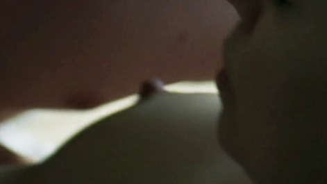 Lucy from Two Lovers and a Bear Naked. Breasts, couple in bed, hard nipple. 806267