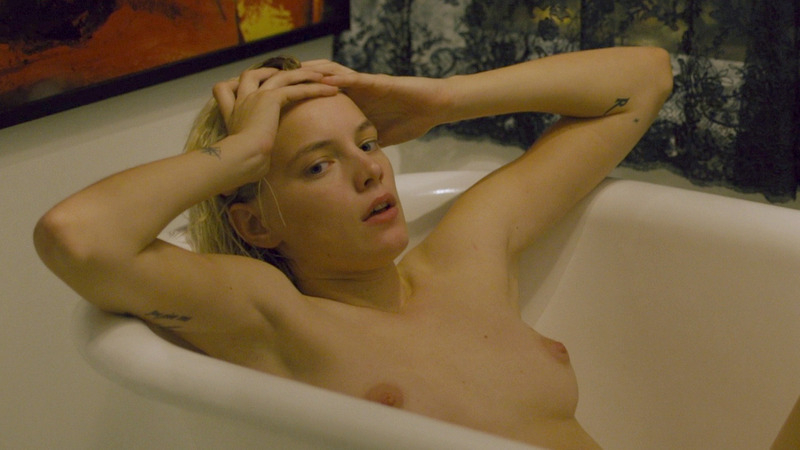 Dallas from Below Her Mouth Naked. Breasts, bathroom, bathtub. 811331