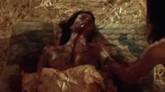 Georgina from 31 Naked. Breasts, aerial view, blood. 798551