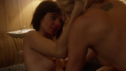 Kate Micucci in Easy (2016-2019) Breasts Lesbian Back Tattoo Blonde 798760