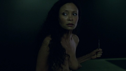 Thandiwe Newton in Westworld (2016-2022) Breasts Big Nipples Breasts 822592