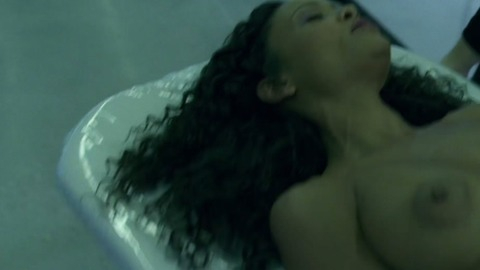 Thandiwe Newton in Westworld (2016-2022) Breasts Breasts Curly Hair 802344