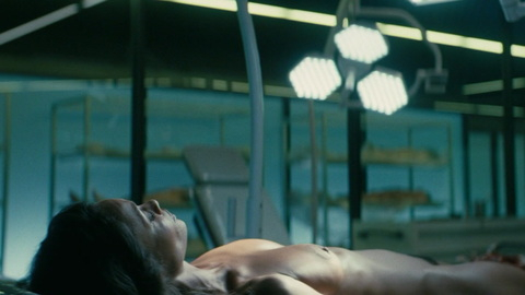 Nudes of Maeve Millay from Westworld. Breasts, Bush, background, exam room. 902370