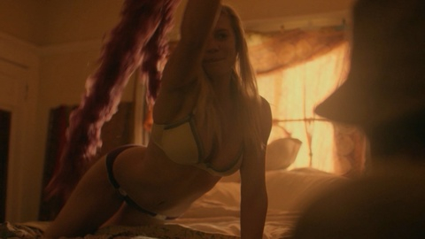 Hottest Katee Sackhoff Scene in Girl Flu. Underwear, bedroom, black panties. 931064