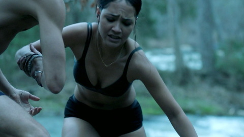 Sexiest Scenes of Riley Davis from MacGyver. Underwear, SFW, bent over. 939041