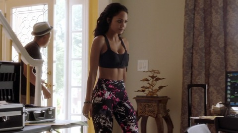 Hottest Tristin Mays Scene in MacGyver. Sexy, SFW, cleavage. 933740
