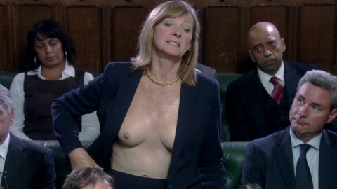 Pippa Haywood in Tracey Ullman's Show (2016) Breasts Prosthetic Hand On Hip Mature 801169