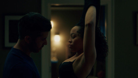 Queen Sugar's Sexiest Scenes with Dawn-Lyen Gardner. Underwear, Sexy, Black, black hair. 876378