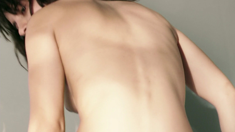 Bianca Comparato Naked as Michele. Breasts, brunette, couple in bed. 802635