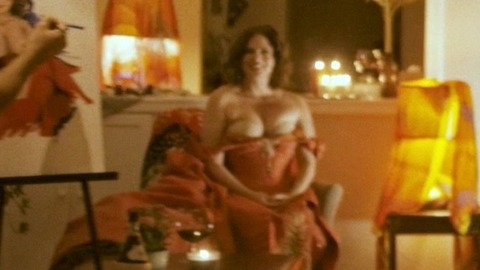 Janie Haddad Tompkins in Hickey (2017) Sexy Brunette Cleavage 805346