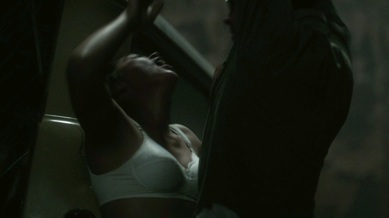 The Man in the High Castle's Sexiest Scenes with Cara Mitsuko. Underwear, SFW, against car. 803916