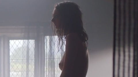 Tanya Reynolds Nude as Teresa Benelli. Breasts, Underwear, black panties, left breast. 805562