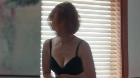 Workin' Moms's Sexiest Scenes with Dani Kind. Underwear, SFW, black bra. 900990